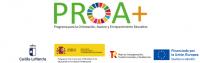 PROGRAMA cofinanciado por el Fondo Social Europeo, apoyo de AL